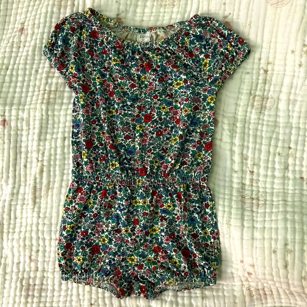 Floral Baby Gap Romper for 3yr Old